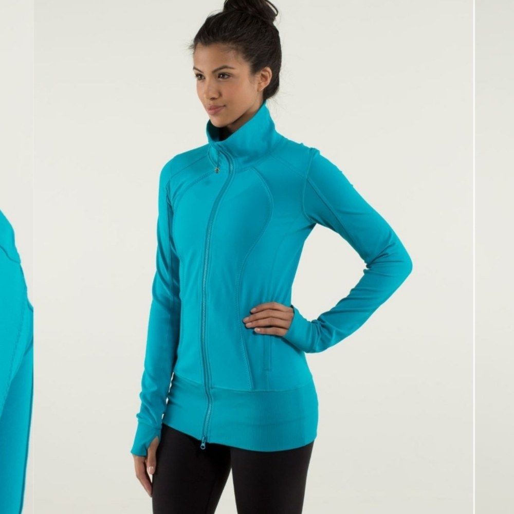 LULULEMON Nice Asana Jacket - Surge Blue